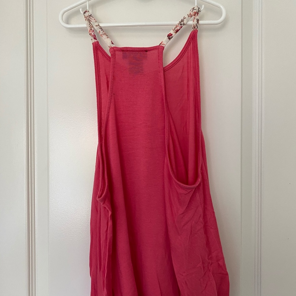 Wet seal pink flowy and loose top